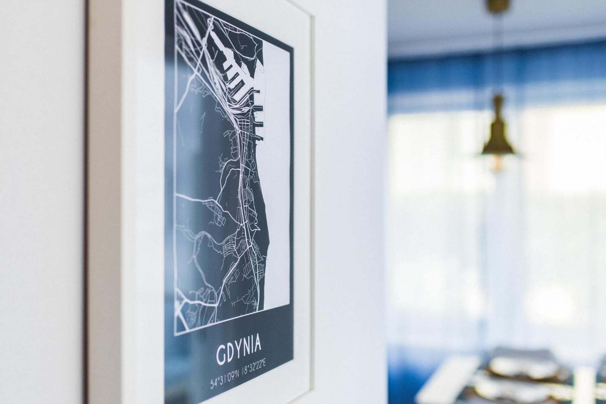 Przylesny Apartament Przy Dworcu Z Miejscem Postojowym Gdynia Buitenkant foto